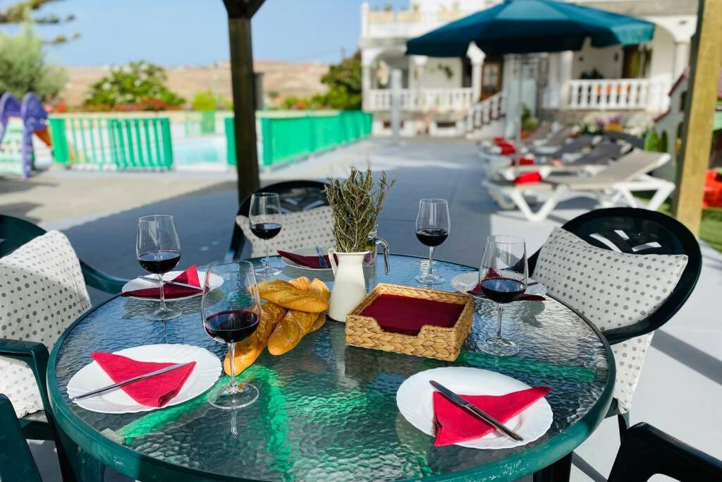 2 Apartments With Private Pool At Villa Diaz Aleman Salobre  Esterno foto