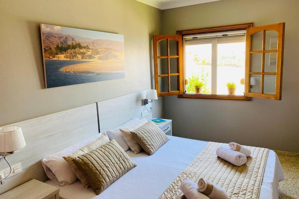 2 Apartments With Private Pool At Villa Diaz Aleman Salobre  Esterno foto