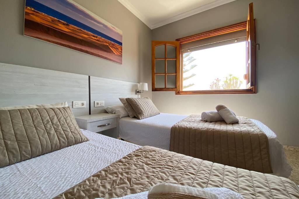 2 Apartments With Private Pool At Villa Diaz Aleman Salobre  Esterno foto