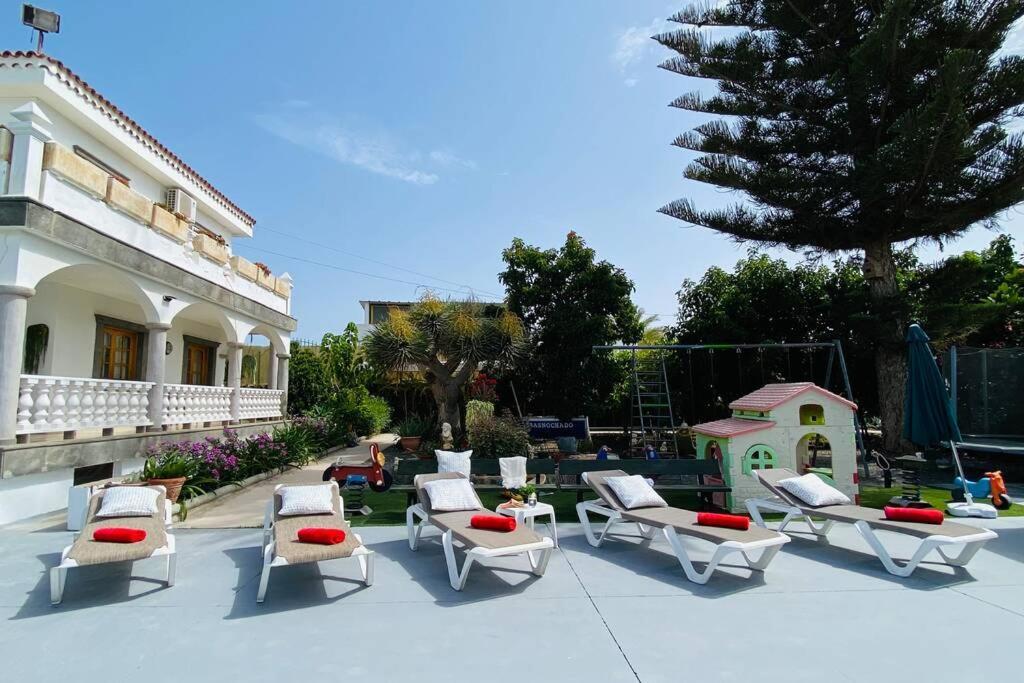 2 Apartments With Private Pool At Villa Diaz Aleman Salobre  Esterno foto