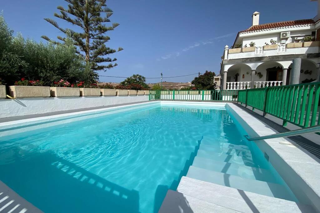 2 Apartments With Private Pool At Villa Diaz Aleman Salobre  Esterno foto