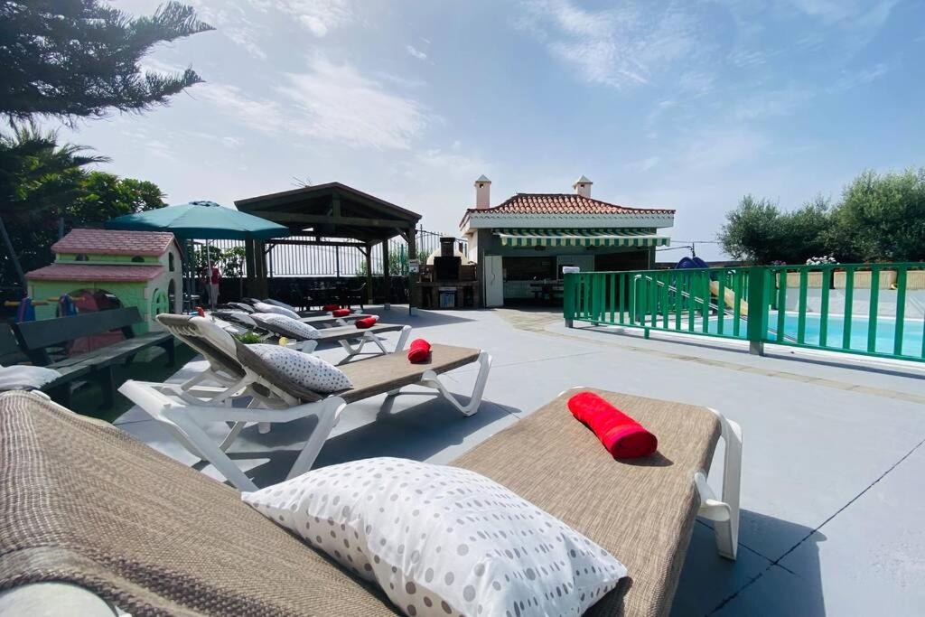 2 Apartments With Private Pool At Villa Diaz Aleman Salobre  Esterno foto