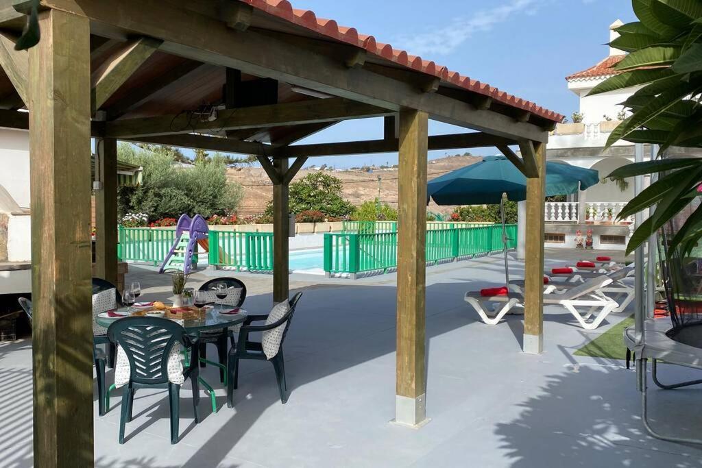2 Apartments With Private Pool At Villa Diaz Aleman Salobre  Esterno foto